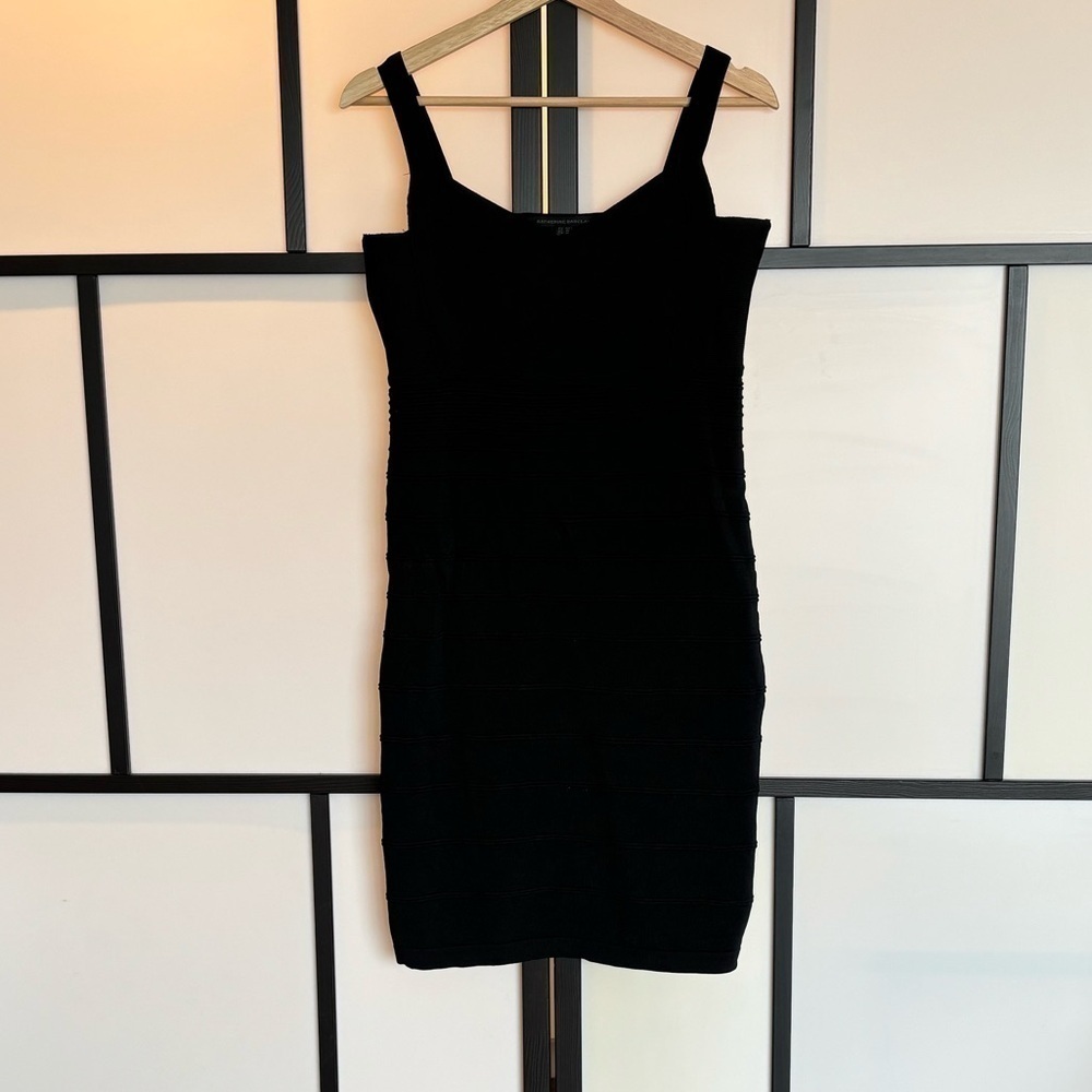 Katherine Barclay‎ bodycon black dress. Size Medium